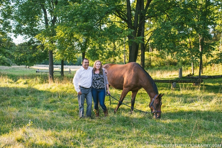 Manifesto Wedding Photography | Windsor and London Ontario | Photographers | Engagement #horse #ranch