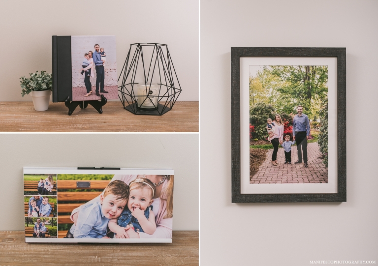 Press Printed Album & Framed and Matted Print from Manifesto Photography | Windsor Family Photographers | Products & Keepsakes